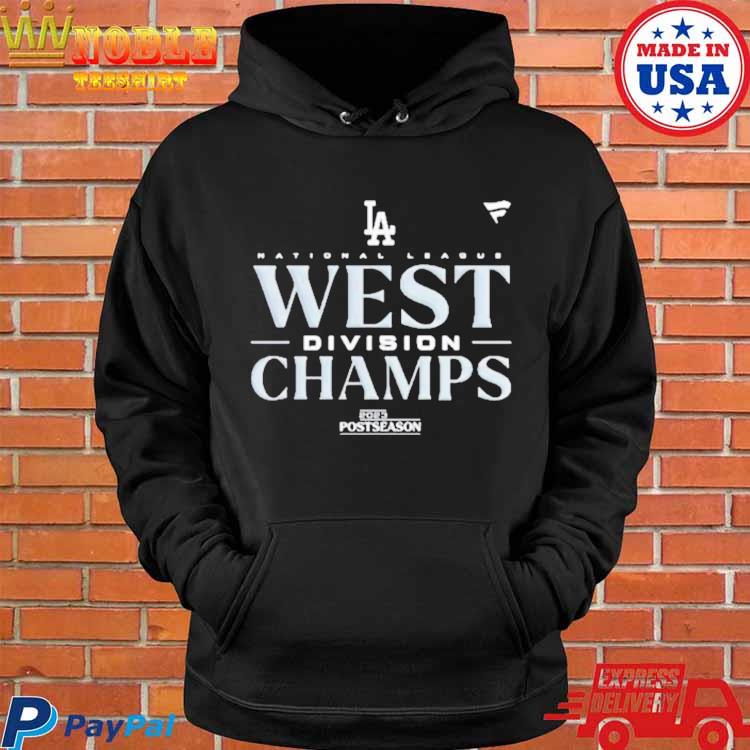 Official Nl west 2023 Division champions los angeles Dodgers T