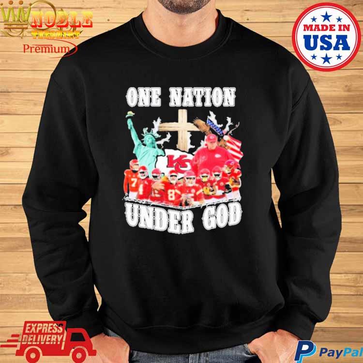 Kansas City Chiefs One Nation Under God T-shirt 