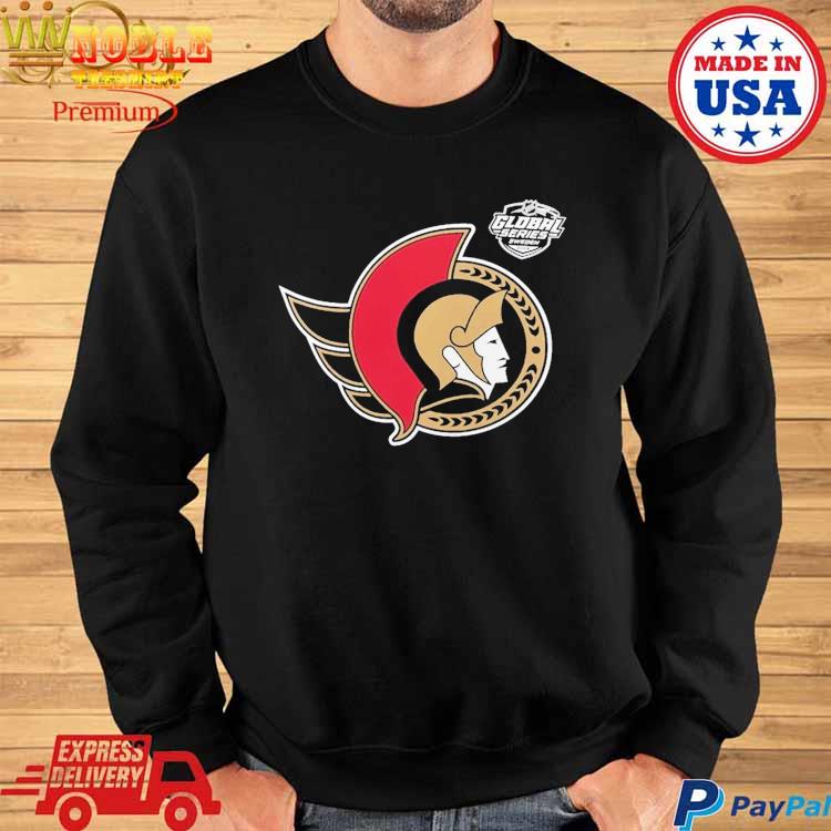 Ottawa Senators Fanatics Branded 2023 Nhl Global Series Logo T-shirt -  Shibtee Clothing