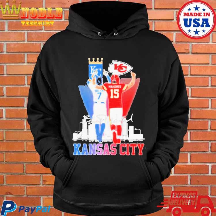 The Kansas City Patrick Mahomes Bobby Witt Jr. signatures Shirt, hoodie,  sweater, long sleeve and tank top