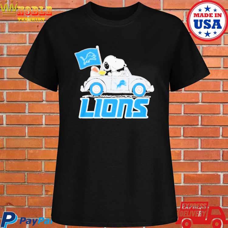 Detroit Lions Snoopy and Charlie Brown Peanuts shirt, hoodie, sweater, long  sleeve and tank top