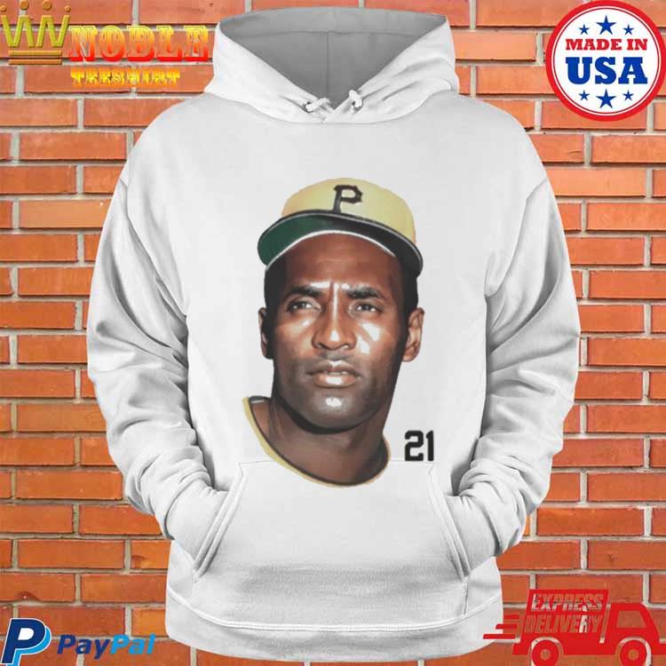 OfficiaI Legends portriat Pittsburgh pirates roberto clemente T-shirt,  hoodie, tank top, sweater and long sleeve t-shirt