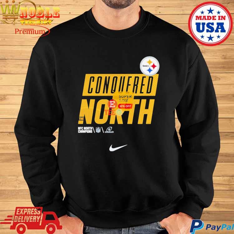 Pittsburgh Steelers Conquered The North NFL 2023 Playoff T Shirt - Limotees