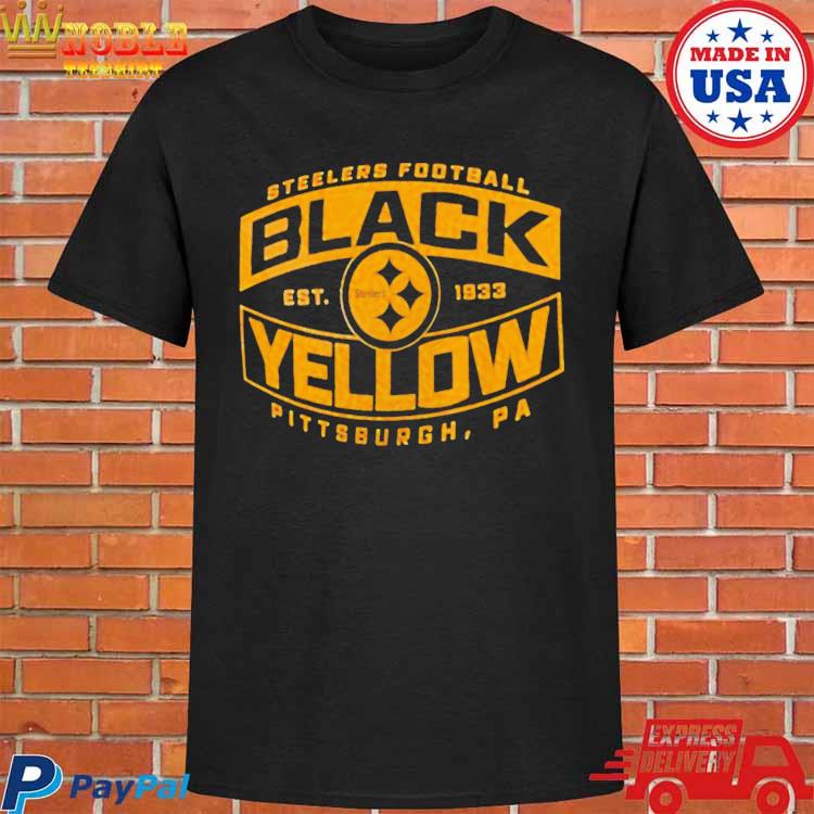 Pittsburgh Steelers Men'S Black & Yellow Bars Shirt, hoodie, sweater, long  sleeve and tank top