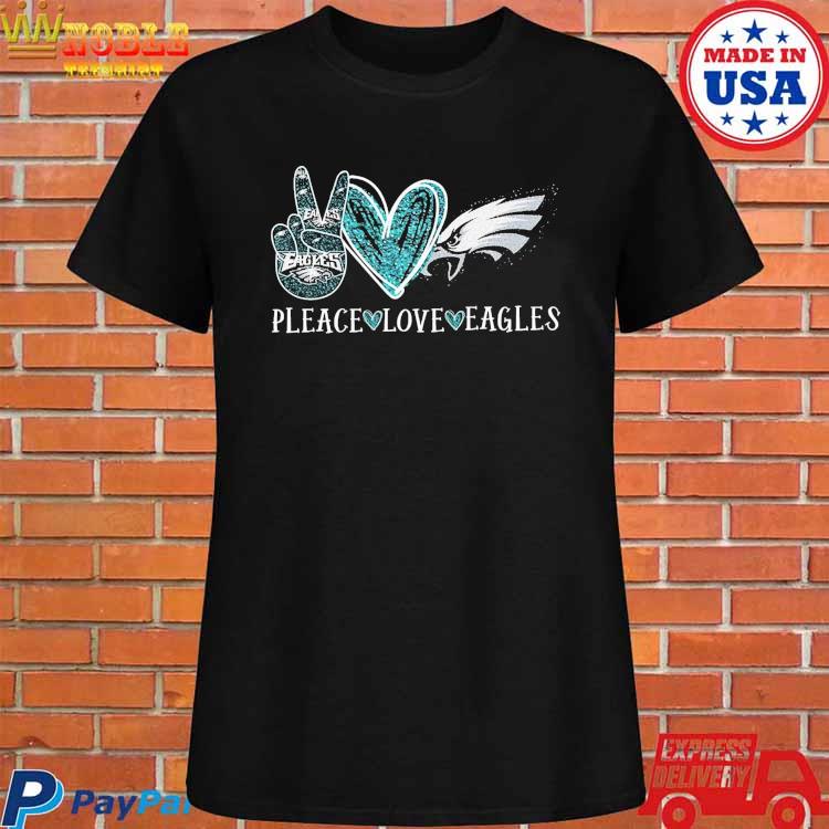 Philadelphia Eagles love sign logo shirt, hoodie, sweater, long