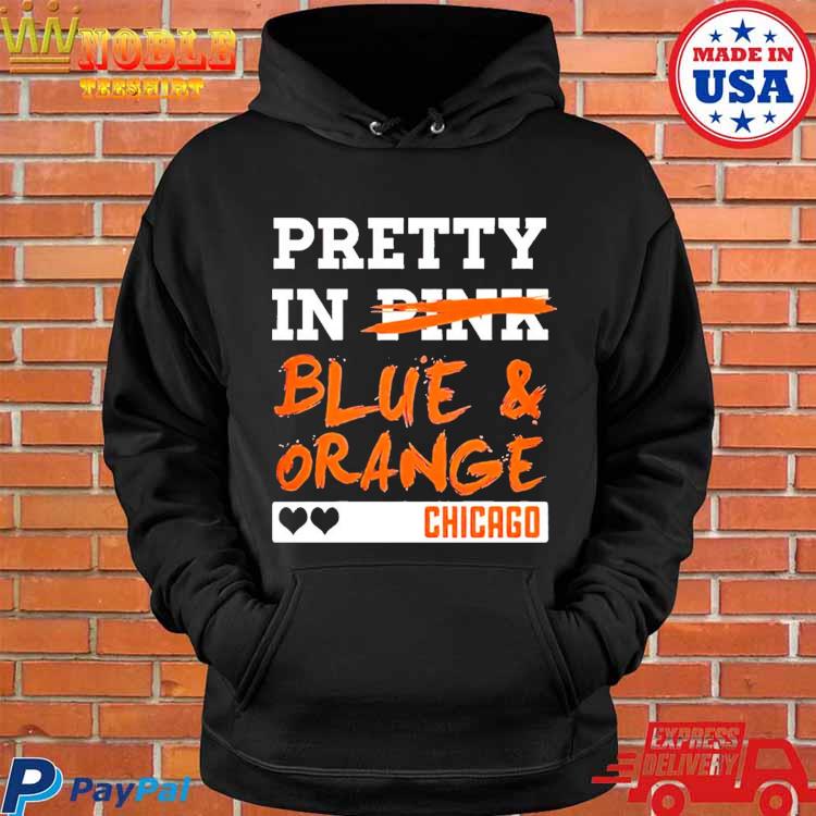 Official Pretty in pink blue and orange chicago T-shirt, hoodie