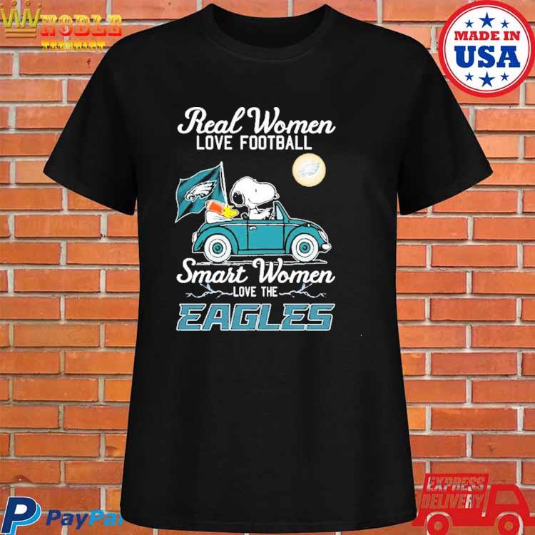 Official philadelphia eagles real women love Football shirt