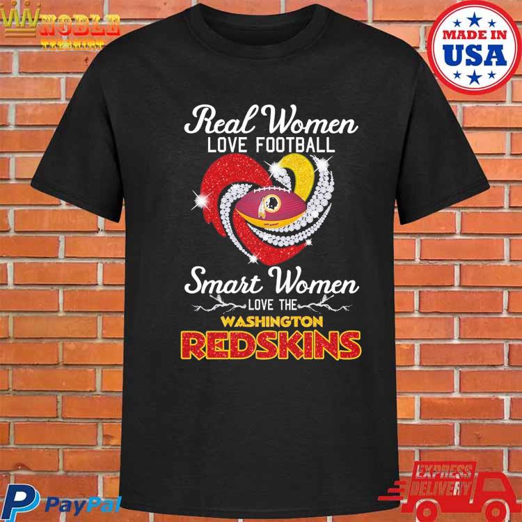 Real Women Love Football Washington Redskins T-shirt - Shibtee