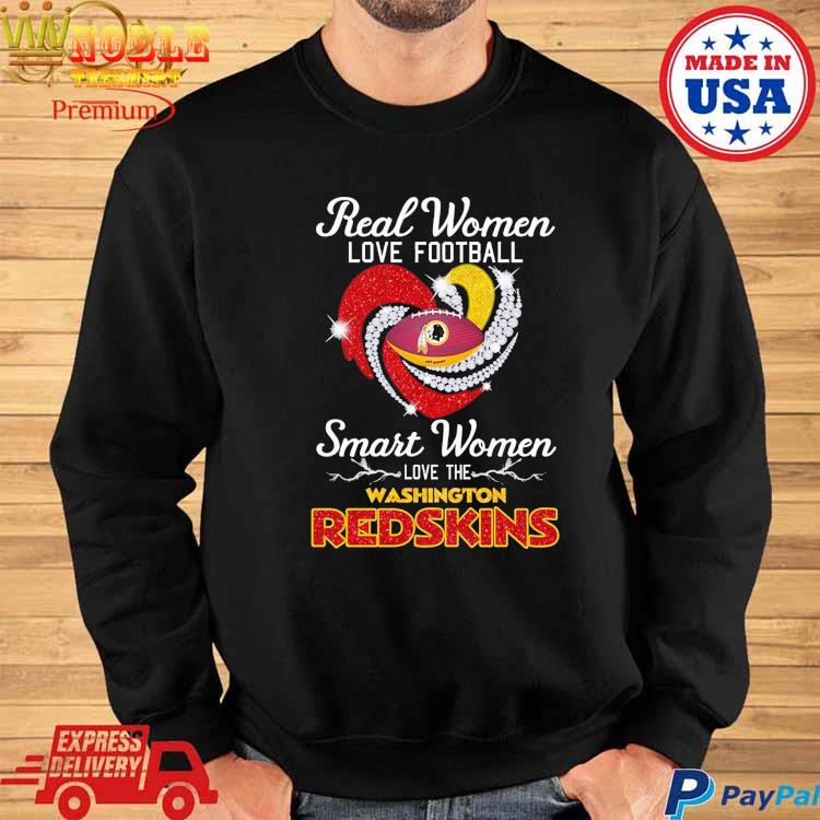 Real Women Love Football Washington Redskins T-shirt - Shibtee Clothing