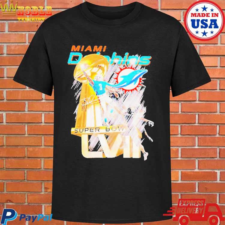 Official Robbie chosen miamI dolphins super bowl signature T-shirt