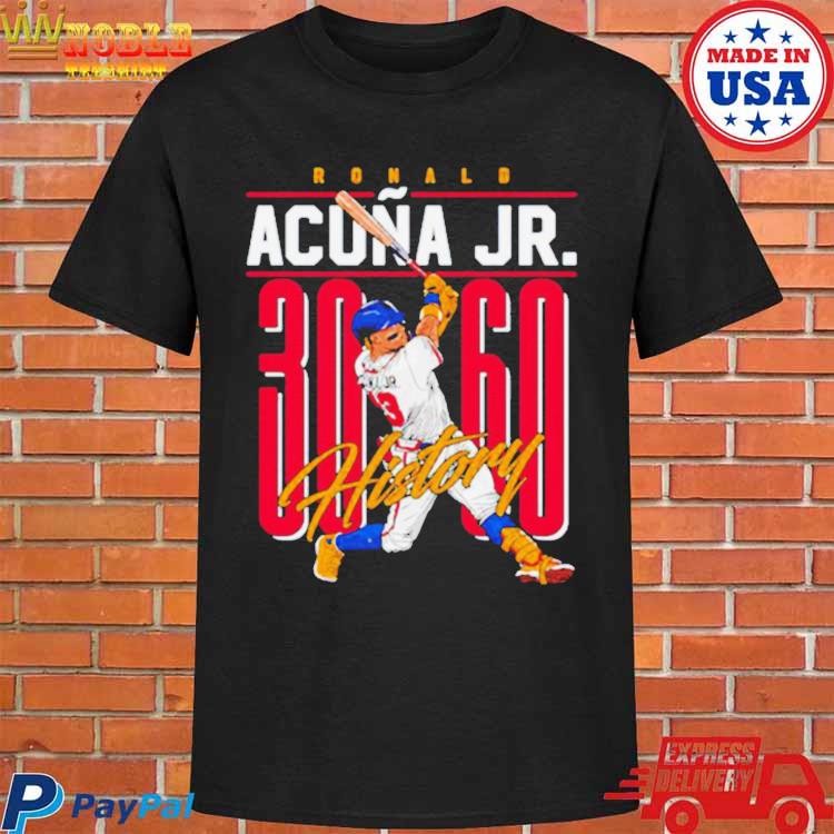 Ronald Acuña Jr. Silhouette Tee, MLBPA Apparel