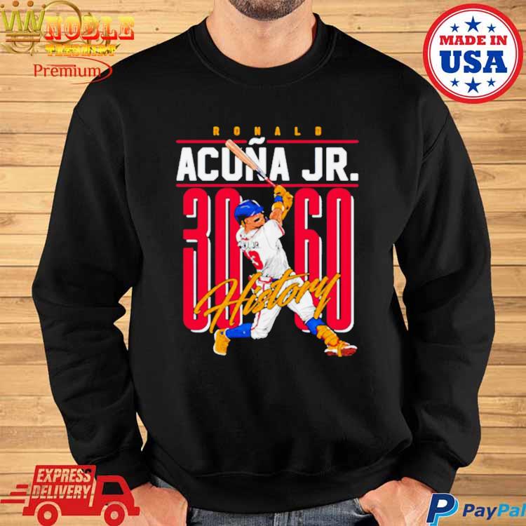 Ronald Acuna Jr. History Mlbpa Baseball Shirt