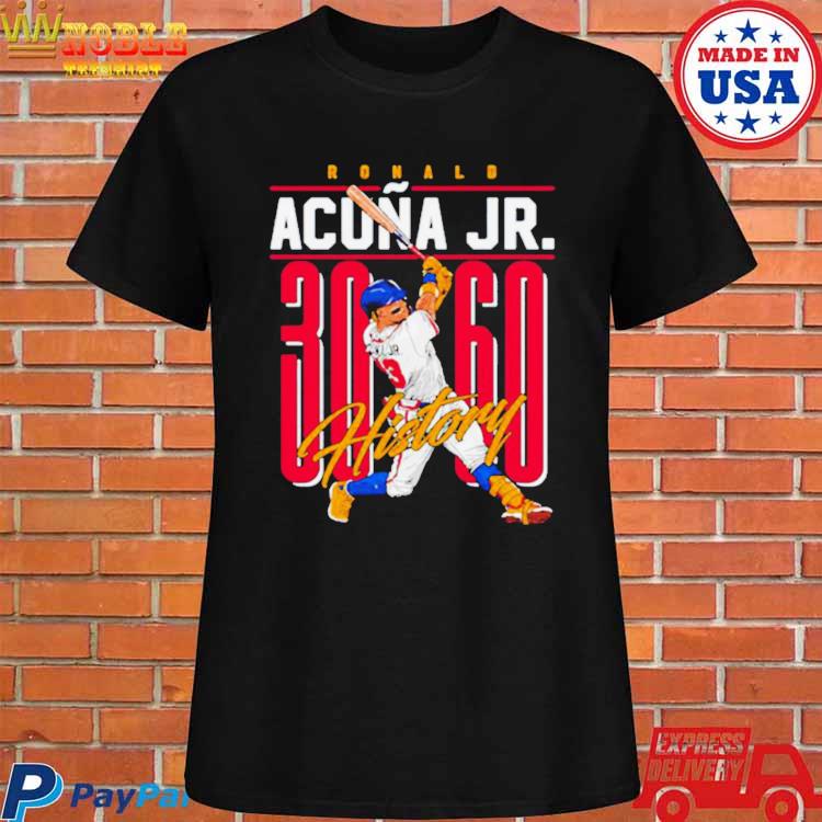 Ronald Acuna Jr. History Mlbpa Baseball Shirt