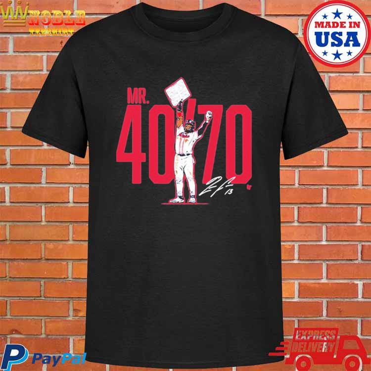 Ronald Acuña Jr: Mr. 40/70 Tee Shirt - HollyTees