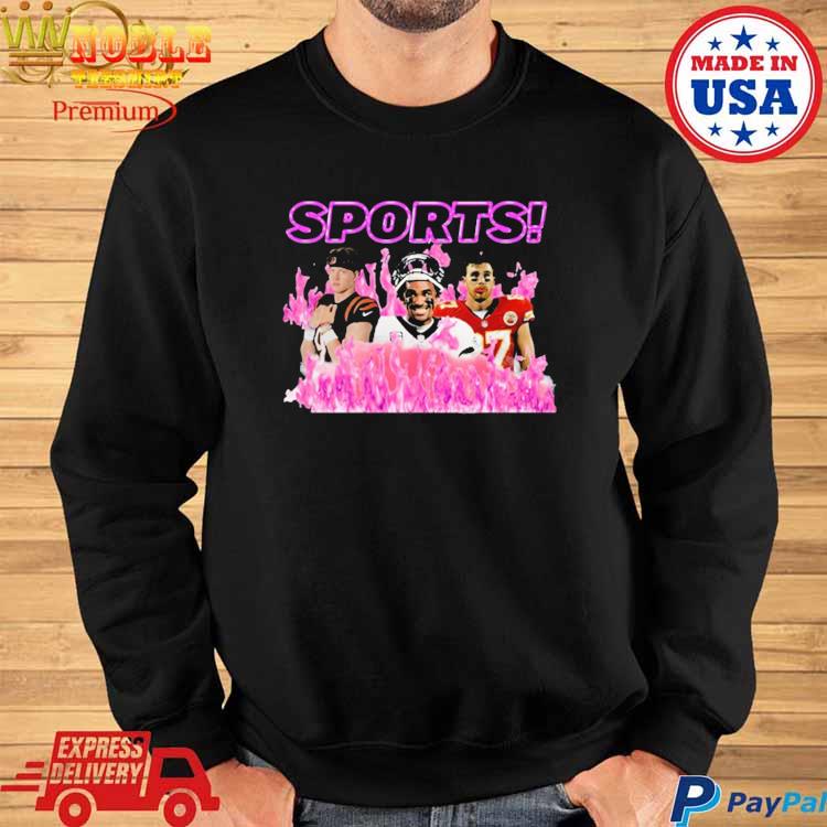 Official Sadstreet sports Joe burrow travis kelce T-shirt, hoodie, tank  top, sweater and long sleeve t-shirt