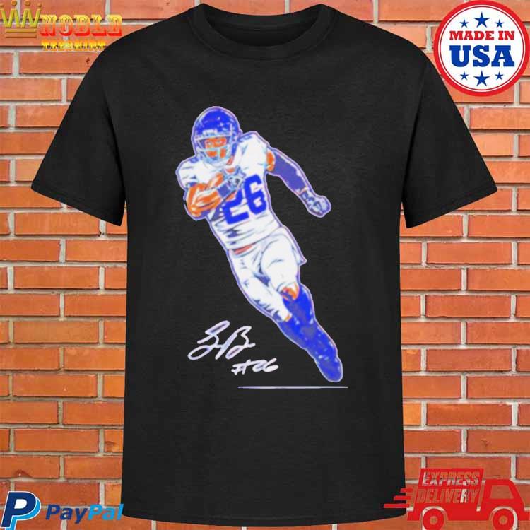 Official Saquon barkley superstar pose signature T-shirt, hoodie, tank top,  sweater and long sleeve t-shirt