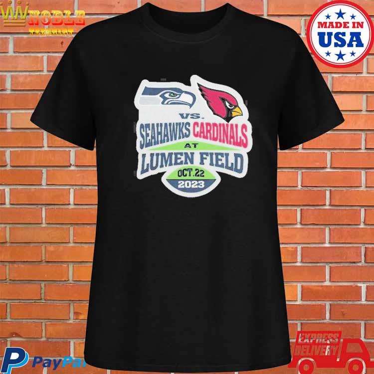 Official Seattle Seahawks vs Arizona cardinals at lumen field october 22  2023 T-shirt, hoodie, tank top, sweater and long sleeve t-shirt