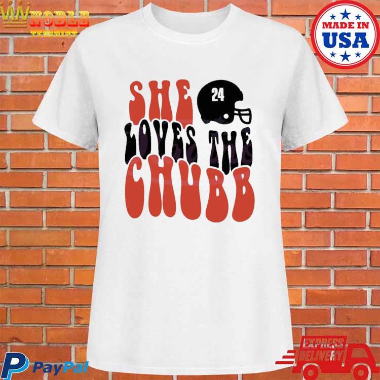 Nick Chubb T Shirt, She Loves The Chubb Hoodie Cleveland Browns Football  Sweatshirt Gift For Daughter Girl - Family Gift Ideas That Everyone Will  Enjoy