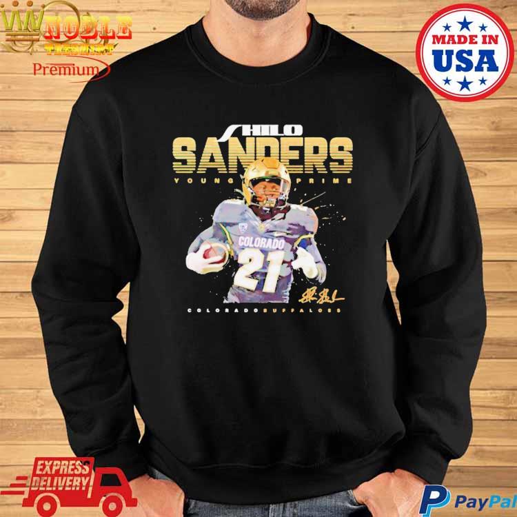 Official shilo sanders colorado buffalo football signature shirt