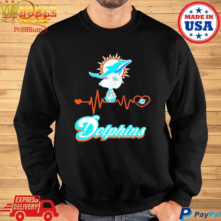 Official Snoopy miami dolphins shirt, hoodie, longsleeve, sweater