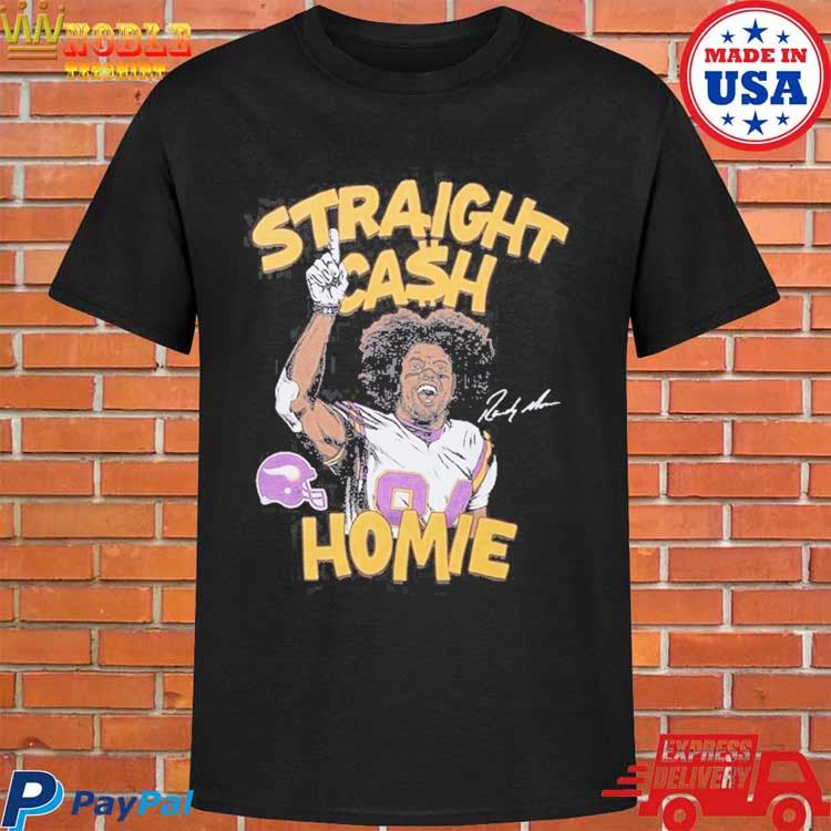 Official Straight cash homie Minnesota vikings randy moss signature T-shirt,  hoodie, tank top, sweater and long sleeve t-shirt