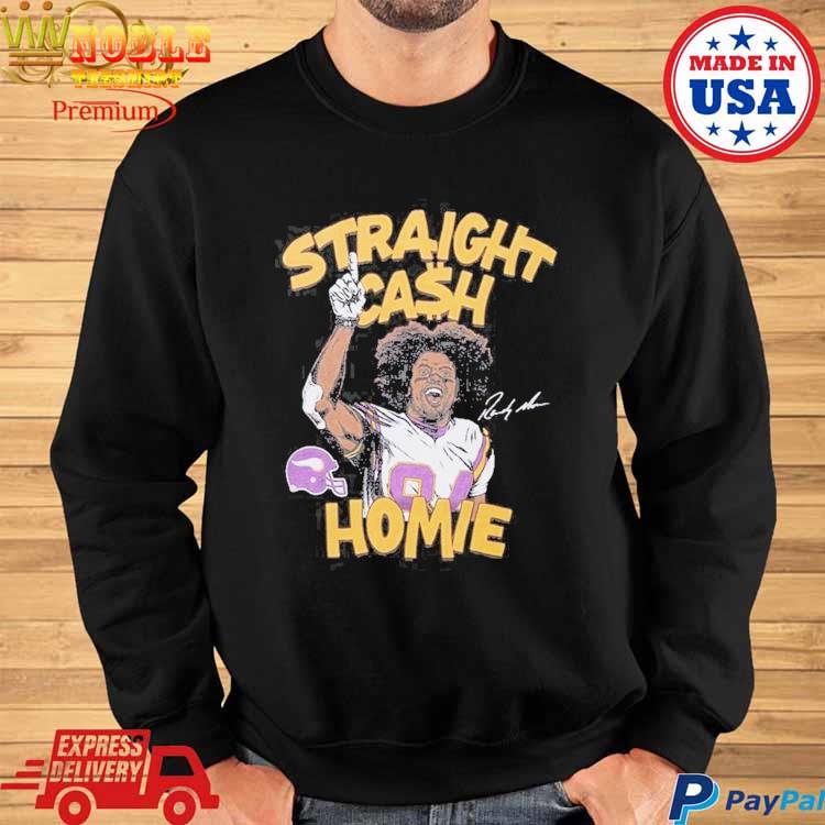 Straight Cash Homie Minnesota Vikings Randy Moss Signature Shirt