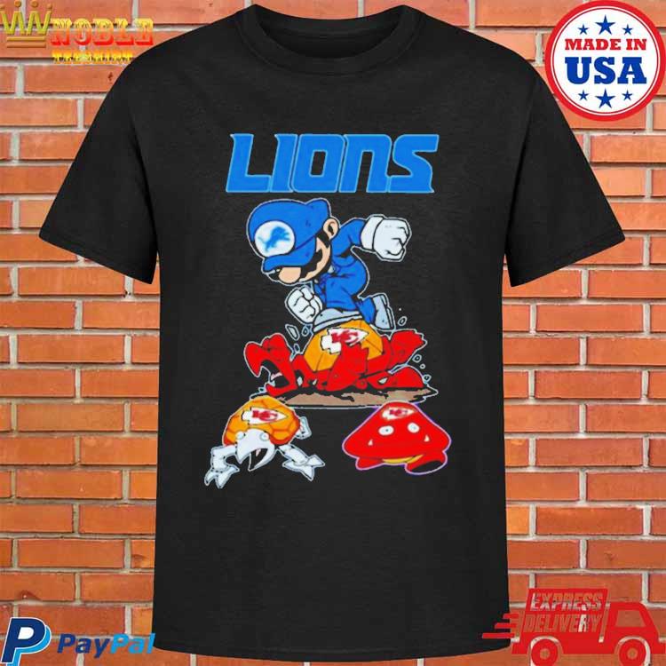 Mario The Detroit Lions Shirt, hoodie, sweater, long sleeve and tank top