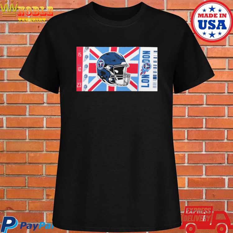 Official tennessee titans 2023 london hometown graphic t-shirt