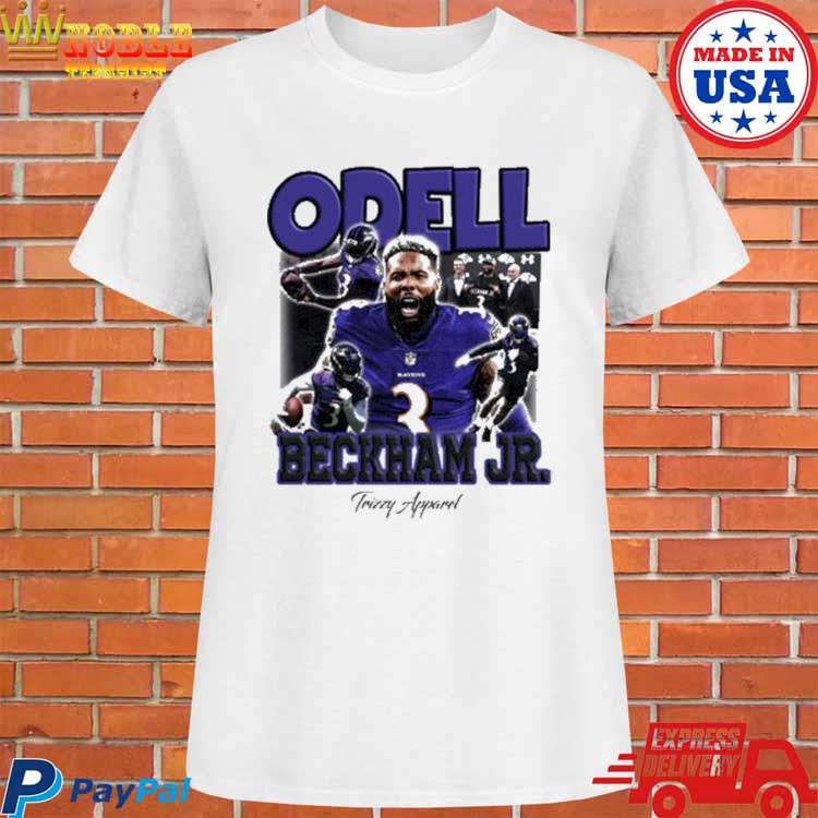 Official Trizzy apparel odell beckham jr ravens graphic T-shirt, hoodie,  tank top, sweater and long sleeve t-shirt