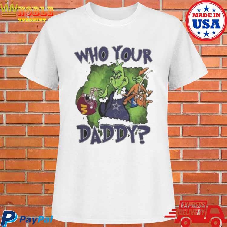 Official The grinch Washington commanders Dallas Cowboys T-shirt, hoodie,  tank top, sweater and long sleeve t-shirt