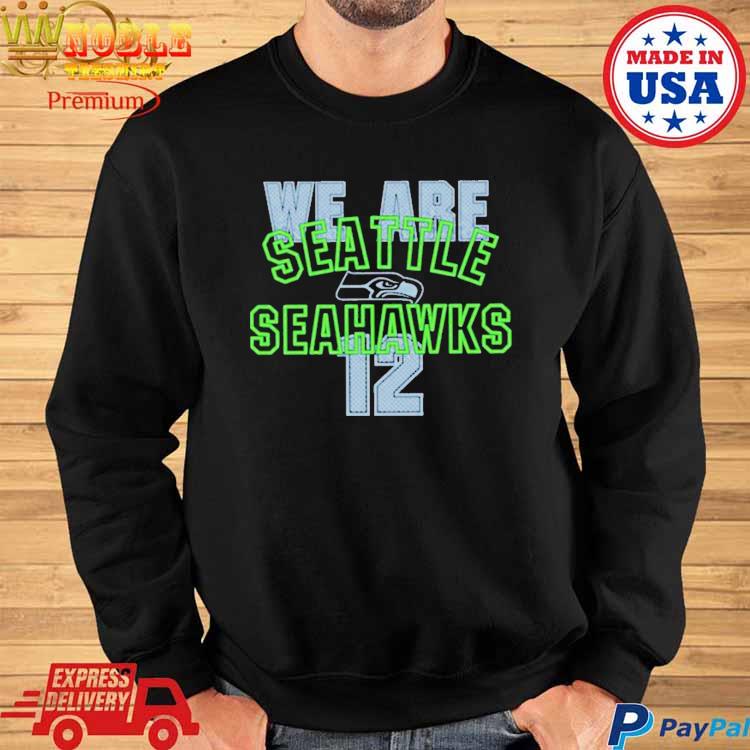 Seattle Seahawks Pride Logo Unisex Crewneck Sweatshirt