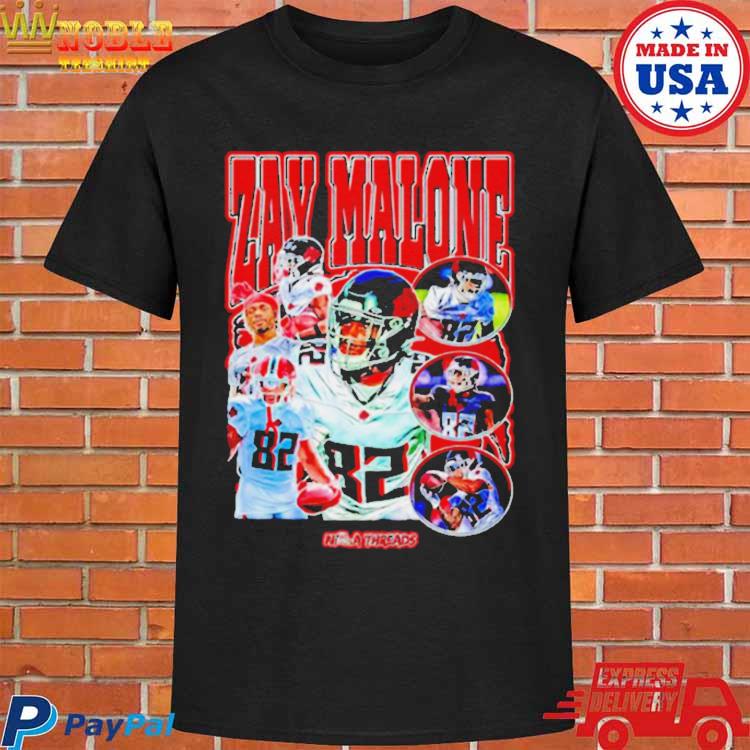 Official Zay malone atlanta falcons vintage T-shirt, hoodie, tank top,  sweater and long sleeve t-shirt