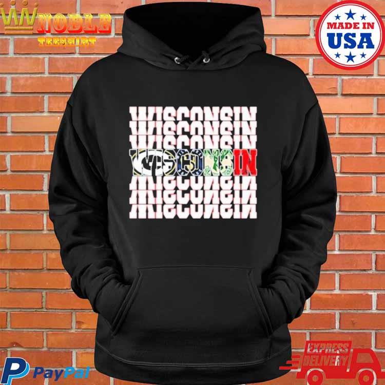 DS004-V4-Wisconsin Sport-Custom Logo Sport Teams Favorite – T-Shirt, Hoodie,  Sweatshirt, Zipper Camo Hunting Perfect Gift – Beemain