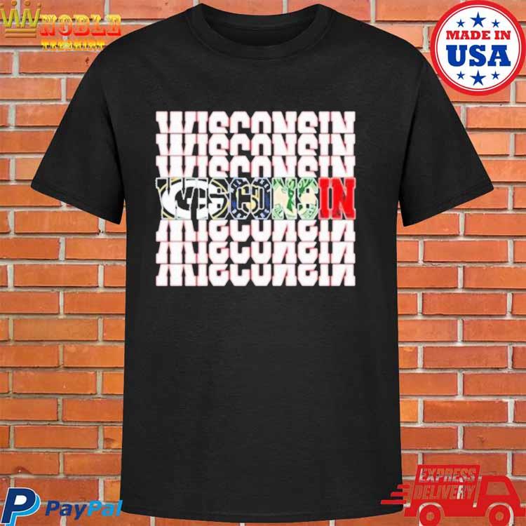 NEW Wisconsin Sports Teams Unisex T-Shirt