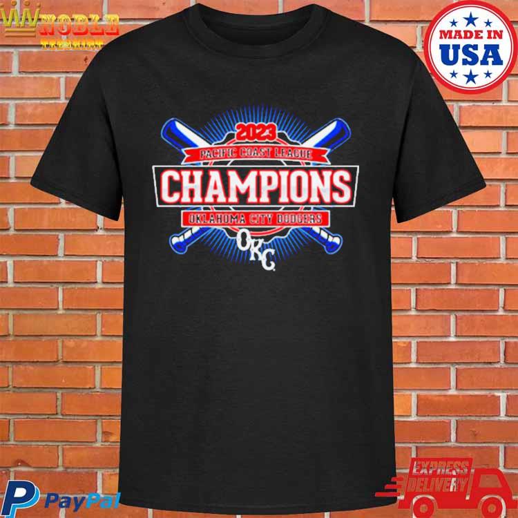 2023 Pacific Coast League Champions Oklahoma City Dodgers T-shirt,Sweater,  Hoodie, And Long Sleeved, Ladies, Tank Top