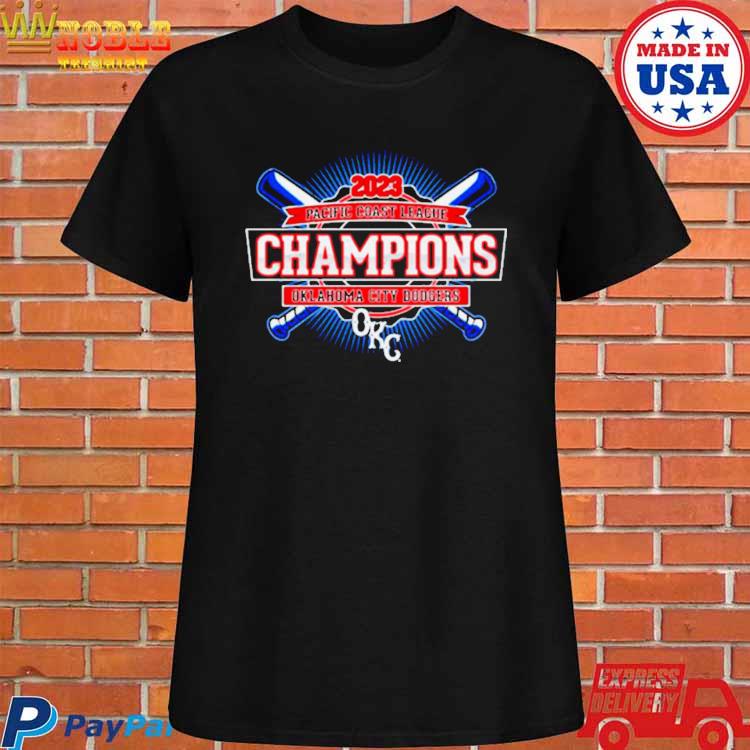 2023 Pacific Coast League Champions Oklahoma City Dodgers T-shirt,Sweater,  Hoodie, And Long Sleeved, Ladies, Tank Top