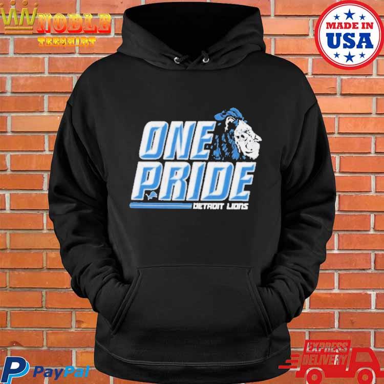 Detroit Lions this is one pride logo shirt, hoodie, sweater and v