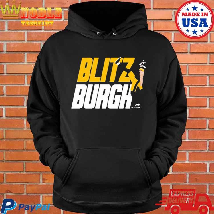 Official aj Burnett Wearing Blitz Burgh T Shirt, hoodie, sweater