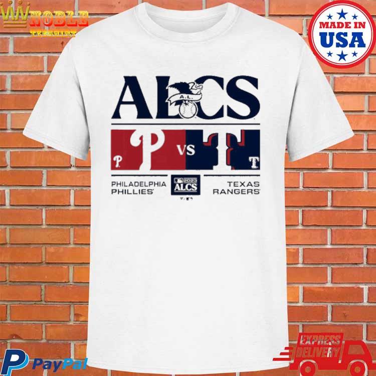 Official Alcs 2023 philadelphia phillies vs Texas rangers T-shirt