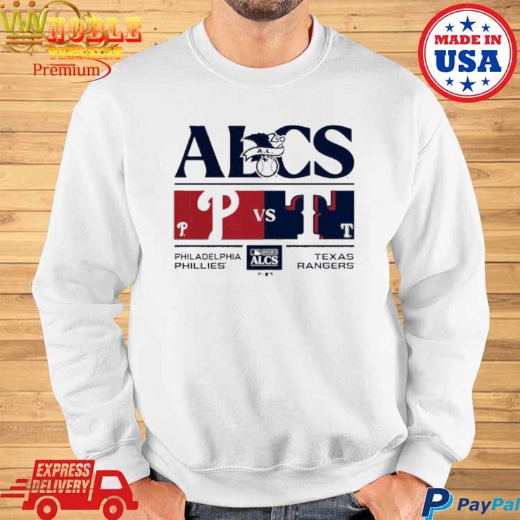 Official Alcs 2023 philadelphia phillies vs Texas rangers T-shirt