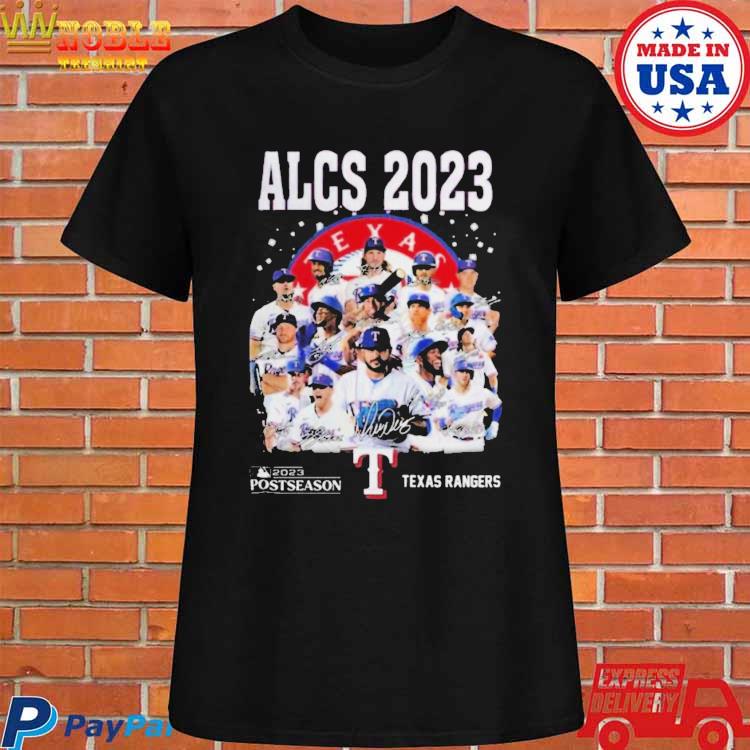 Official Texas Rangers 2023 Alcs Post Season T-Shirt - ReviewsTees