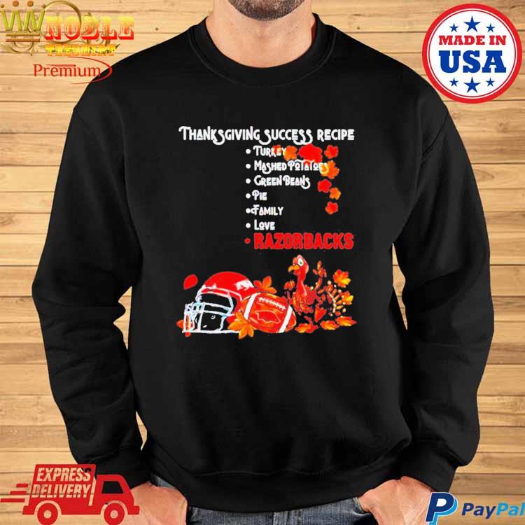 Cleveland Browns Turkey Thanksgiving Day Long Sleeve T-Shirt