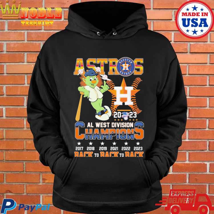 Official astros 2023 al west Division champions back to back shirt, hoodie,  sweatshirt for men and women