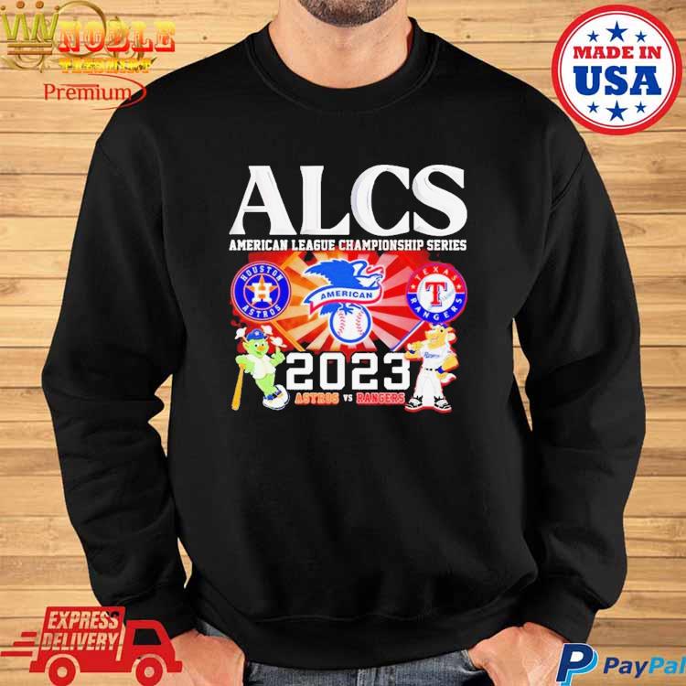 Official Astros vs rangers alcs 2023 American league championship series  T-shirt, hoodie, tank top, sweater and long sleeve t-shirt