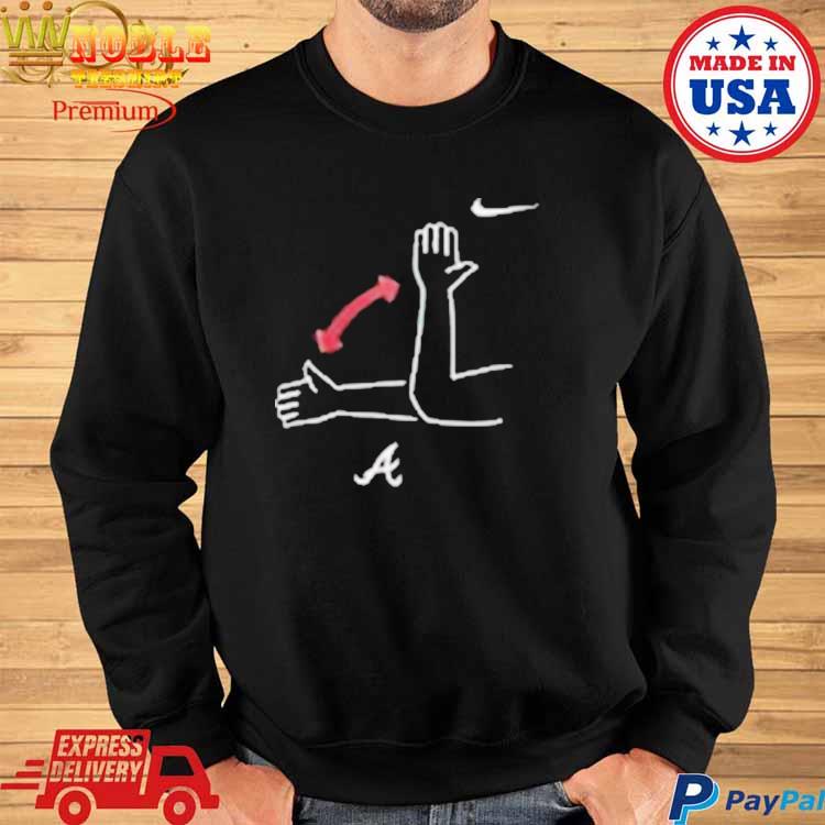 Atlanta Braves Nike Navy MLB Chop Local Phrase T-Shirt, hoodie