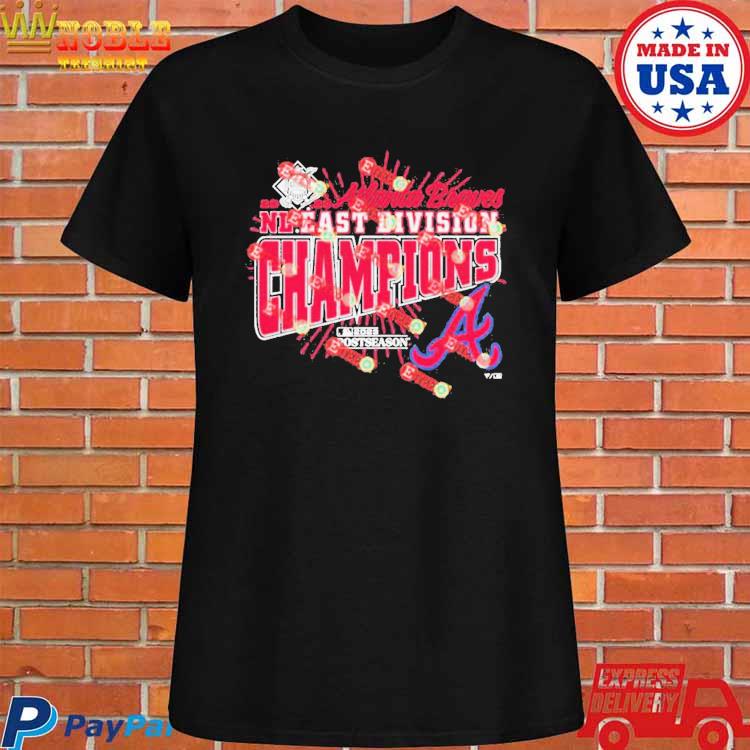 Eletees Atlanta Braves NL East Division Champions Shirt