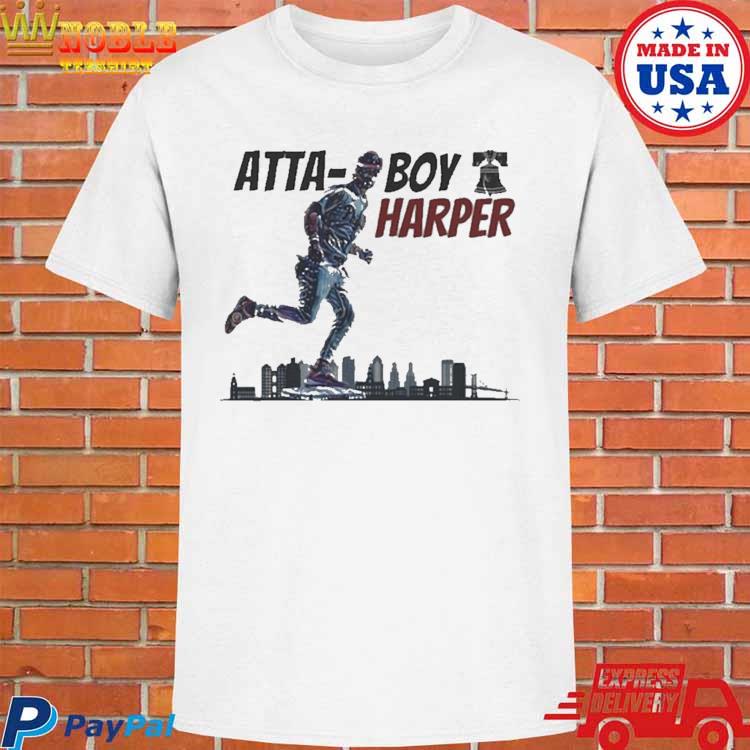 DaintyDaisyShopandCo Atta Boy Harper Unisex Jersey Short Sleeve Tee Baby Blue | Phillies T-Shirt | Red October Philles T-Shirt