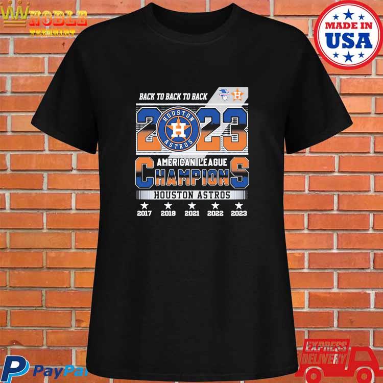 Back To Back American League Champions Houston Astros 2023 Shirt, hoodie,  sweater, long sleeve and tank top