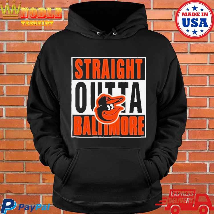 Baltimore Orioles Straight Outta Baltimore Shirt - Peanutstee