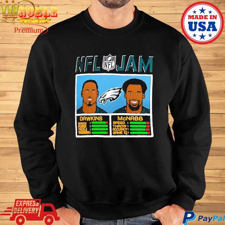 Brian Dawkins & Donovan McNabb Philadelphia Eagles Homage NFL Retired Jam  T-Shirt, hoodie, sweater, long sleeve and tank top